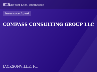 COMPASS CONSULTING GROUP LLC — Insurance Agent in JACKSONVILLE, FL