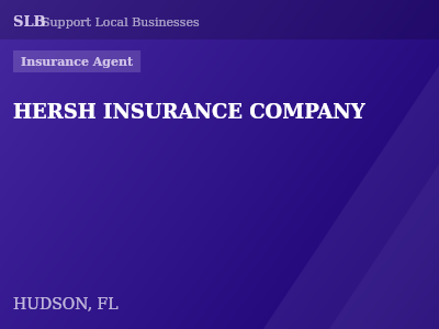 HERSH INSURANCE COMPANY — Insurance Agent in HUDSON, FL