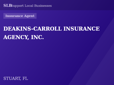 DEAKINS-CARROLL INSURANCE AGENCY, INC. — Insurance Agent in STUART, FL