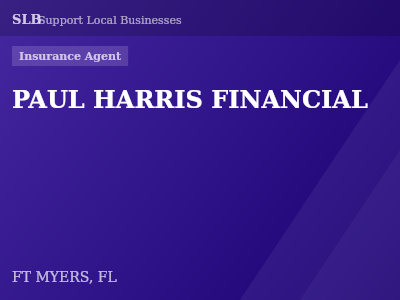 PAUL HARRIS FINANCIAL — Insurance Agent in FT MYERS, FL