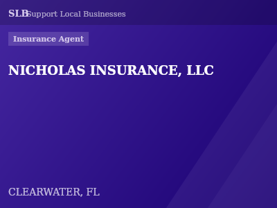 NICHOLAS INSURANCE, LLC — Insurance Agent in CLEARWATER, FL