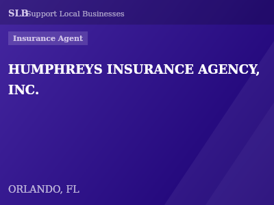 HUMPHREYS INSURANCE AGENCY, INC. — Insurance Agent in ORLANDO, FL