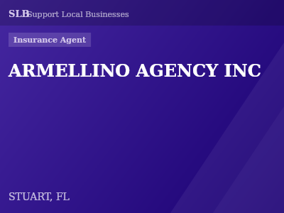 ARMELLINO AGENCY INC — Insurance Agent in STUART, FL