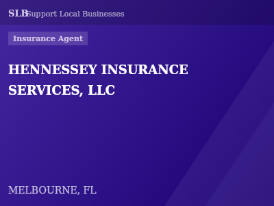 HENNESSEY INSURANCE SERVICES, LLC — Insurance Agent in MELBOURNE, FL