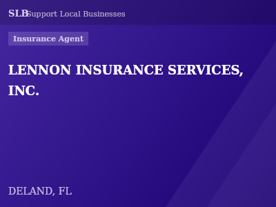 LENNON INSURANCE SERVICES, INC. — Insurance Agent in DELAND, FL