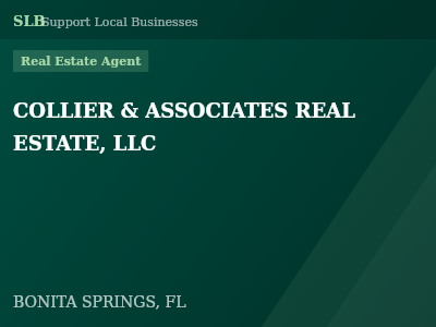 COLLIER & ASSOCIATES REAL ESTATE, LLC — Real Estate Agent in BONITA SPRINGS, FL