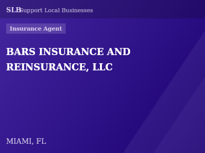 BARS INSURANCE AND REINSURANCE, LLC — Insurance Agent in MIAMI, FL
