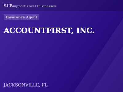 ACCOUNTFIRST, INC. — Insurance Agent in JACKSONVILLE, FL