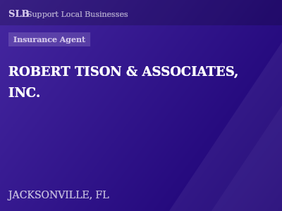 ROBERT TISON & ASSOCIATES, INC. — Insurance Agent in JACKSONVILLE, FL
