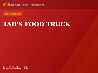 TAB'S FOOD TRUCK — Restaurant in BUNNELL, FL