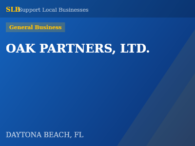 OAK PARTNERS, LTD. — General Business in DAYTONA BEACH, FL