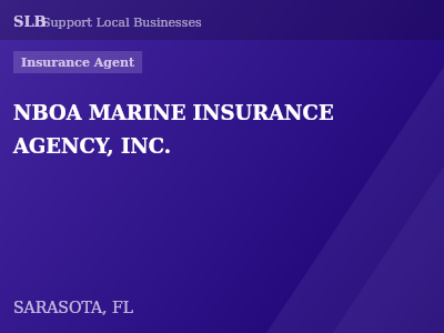 NBOA MARINE INSURANCE AGENCY, INC. — Insurance Agent in SARASOTA, FL