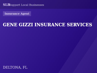 GENE GIZZI INSURANCE SERVICES — Insurance Agent in DELTONA, FL