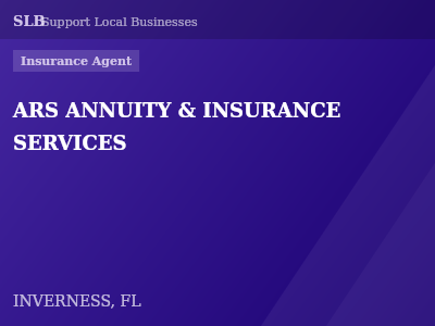 ARS ANNUITY & INSURANCE SERVICES — Insurance Agent in INVERNESS, FL