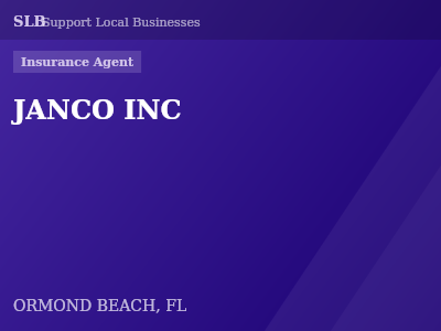 JANCO INC — Insurance Agent in ORMOND BEACH, FL