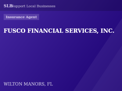 FUSCO FINANCIAL SERVICES, INC. — Insurance Agent in WILTON MANORS, FL