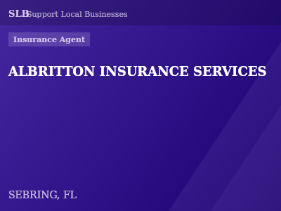 ALBRITTON INSURANCE SERVICES — Insurance Agent in SEBRING, FL