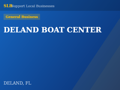 DELAND BOAT CENTER — General Business in DELAND, FL