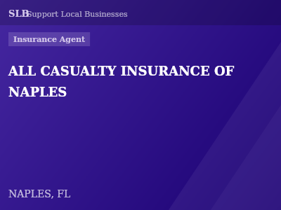 ALL CASUALTY INSURANCE OF NAPLES — Insurance Agent in NAPLES, FL