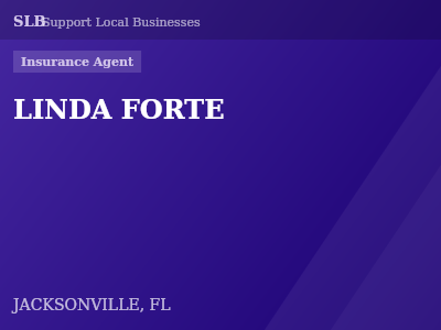 LINDA FORTE — Insurance Agent in JACKSONVILLE, FL