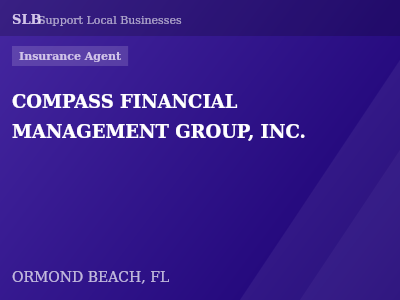 COMPASS FINANCIAL MANAGEMENT GROUP, INC. — Insurance Agent in ORMOND BEACH, FL