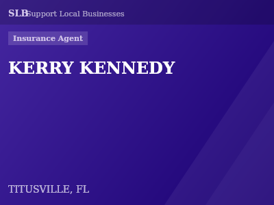 KERRY KENNEDY — Insurance Agent in TITUSVILLE, FL