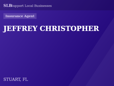 JEFFREY CHRISTOPHER — Insurance Agent in STUART, FL