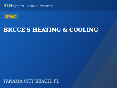 BRUCE'S HEATING & COOLING — HVAC in PANAMA CITY BEACH, FL