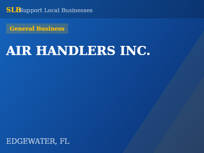 AIR HANDLERS INC. — General Business in EDGEWATER, FL
