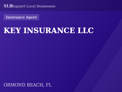 KEY INSURANCE LLC — Insurance Agent in ORMOND BEACH, FL