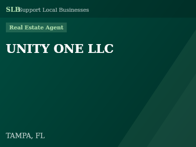 UNITY ONE LLC — Real Estate Agent in TAMPA, FL