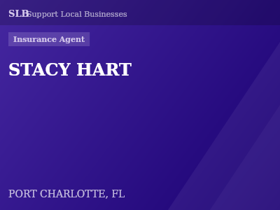 STACY HART — Insurance Agent in PORT CHARLOTTE, FL