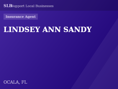 LINDSEY ANN SANDY — Insurance Agent in OCALA, FL