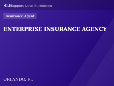 ENTERPRISE INSURANCE AGENCY — Insurance Agent in ORLANDO, FL