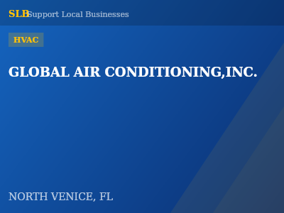 GLOBAL AIR CONDITIONING,INC. — HVAC in NORTH VENICE, FL