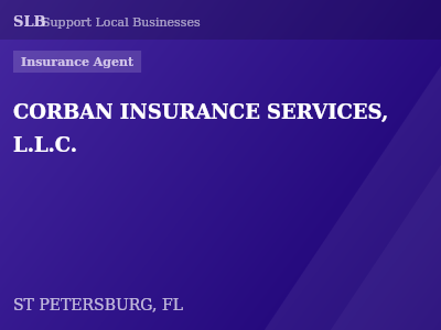 CORBAN INSURANCE SERVICES, L.L.C. — Insurance Agent in ST PETERSBURG, FL