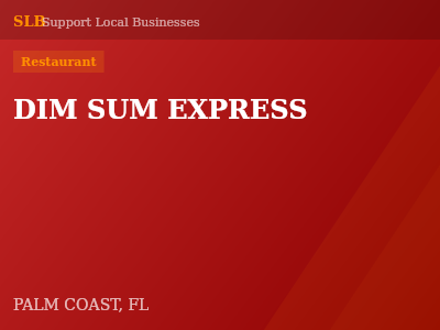DIM SUM EXPRESS — Restaurant in PALM COAST, FL
