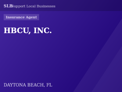 HBCU, INC. — Insurance Agent in DAYTONA BEACH, FL