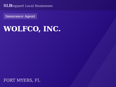 WOLFCO, INC. — Insurance Agent in FORT MYERS, FL