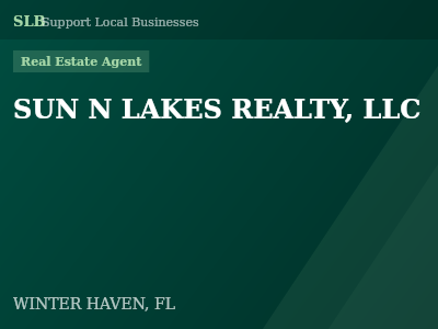 SUN N LAKES REALTY, LLC — Real Estate Agent in WINTER HAVEN, FL