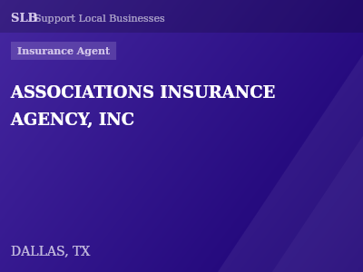 ASSOCIATIONS INSURANCE AGENCY, INC — Insurance Agent in DALLAS, TX