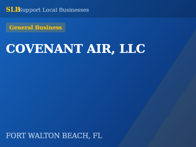 COVENANT AIR, LLC — General Business in FORT WALTON BEACH, FL