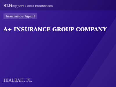 A+ INSURANCE GROUP COMPANY — Insurance Agent in HIALEAH, FL