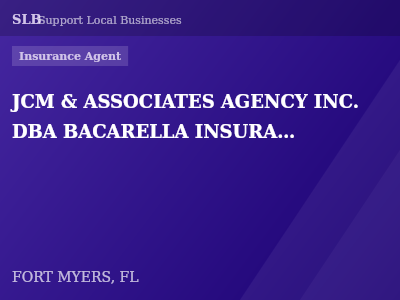 JCM & ASSOCIATES AGENCY INC. DBA BACARELLA INSURANCE GROUP — Insurance Agent in FORT MYERS, FL