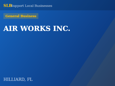 AIR WORKS INC. — General Business in HILLIARD, FL