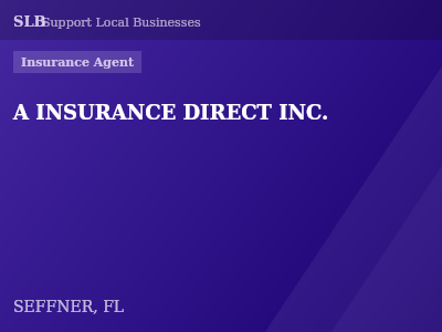 A INSURANCE DIRECT INC. — Insurance Agent in SEFFNER, FL