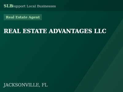 REAL ESTATE ADVANTAGES LLC — Real Estate Agent in JACKSONVILLE, FL
