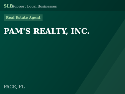 PAM'S REALTY, INC. — Real Estate Agent in PACE, FL