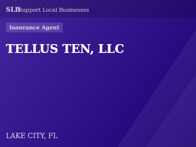 TELLUS TEN, LLC — Insurance Agent in LAKE CITY, FL
