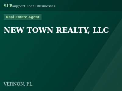 NEW TOWN REALTY, LLC — Real Estate Agent in VERNON, FL